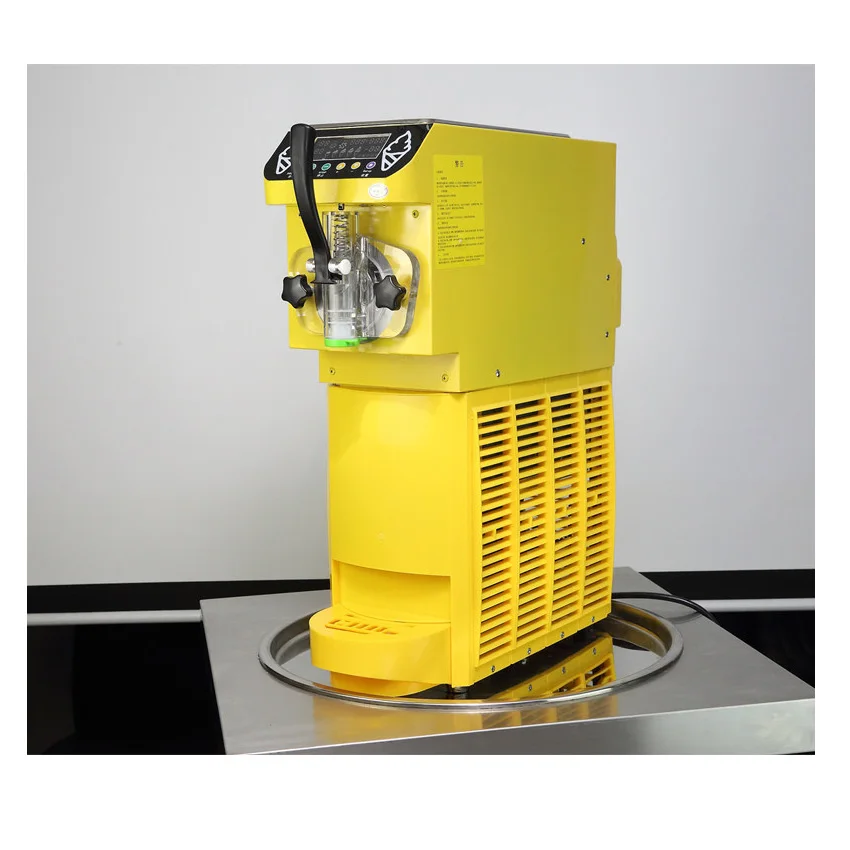 US $1.280.00 Mini Single Flavor Soft Ice Cream MachineIce cream make machine for shop