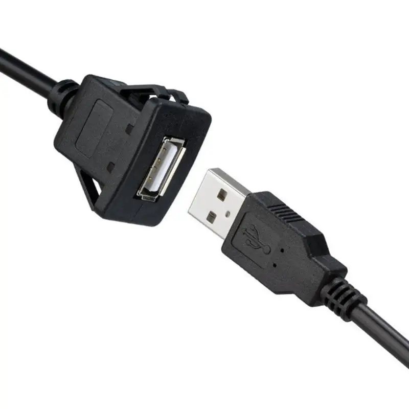 1 м/3 3 фута автомобильный набор встроенный удлинитель USB Aux кабель подходит для
