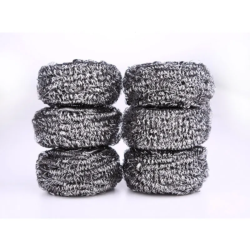 

6Pcs/Set Heavy Duty Stainless Steel Scourers - Ideal for Kitchens, Barbecues, Paint Removal and Heavy Duty Cleaning Applications
