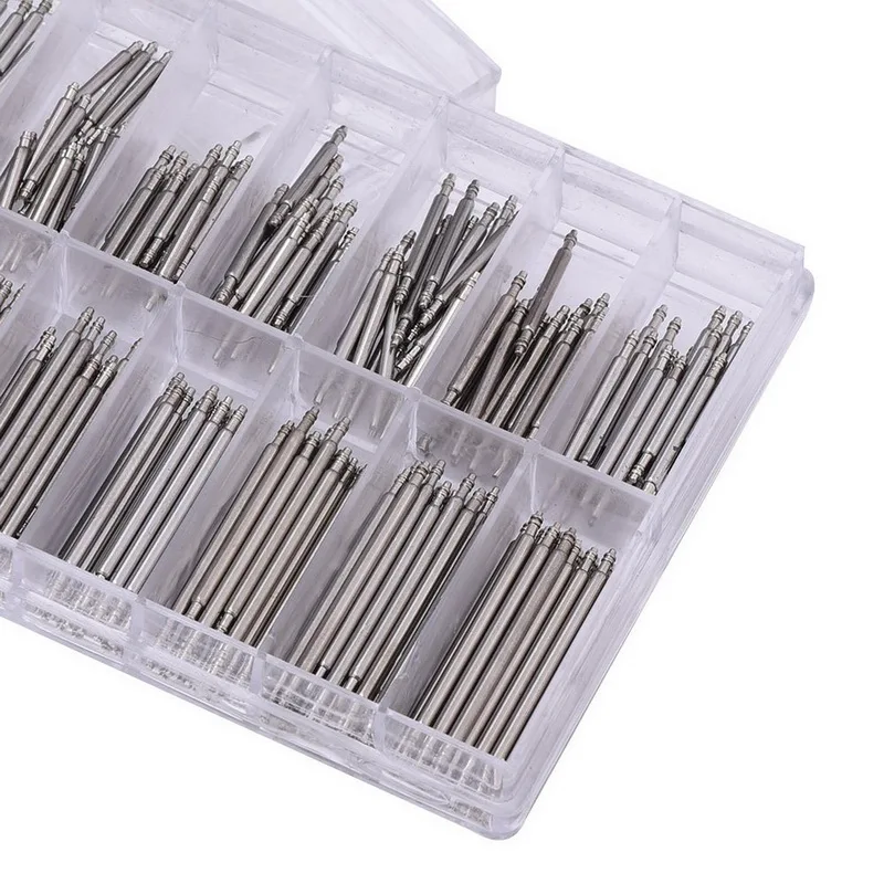 180pcs Watch Repair Tools Spring Bar Set 8-25MM Dia 1.5MM Watch Band Strap Link Pin Stainless Steel Double Flange Watchmarker 180pcs Watch Repair Tools Spring Bar Set 8-25MM Dia 1.5MM Watch Band Strap Link Pin Stainless Steel Double Flange Watchmarker