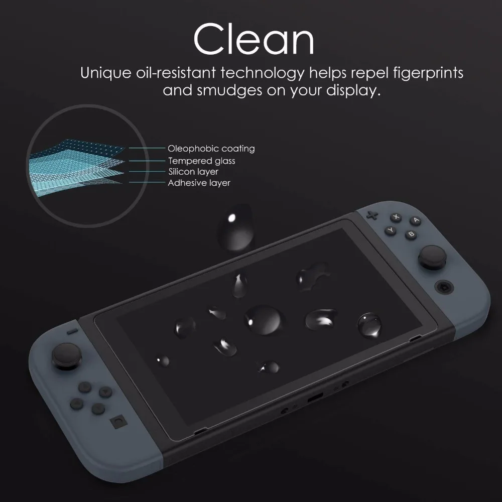 Suntaiho Tempered Glass for Nintendo Switch 3ds Ultra HD Protective Film Nintendos Switch Screen Protector for Nintend Switch Suntaiho Tempered Glass for Nintendo Switch 3ds Ultra HD Protective Film Nintendos Switch Screen Protector for Nintend Switch