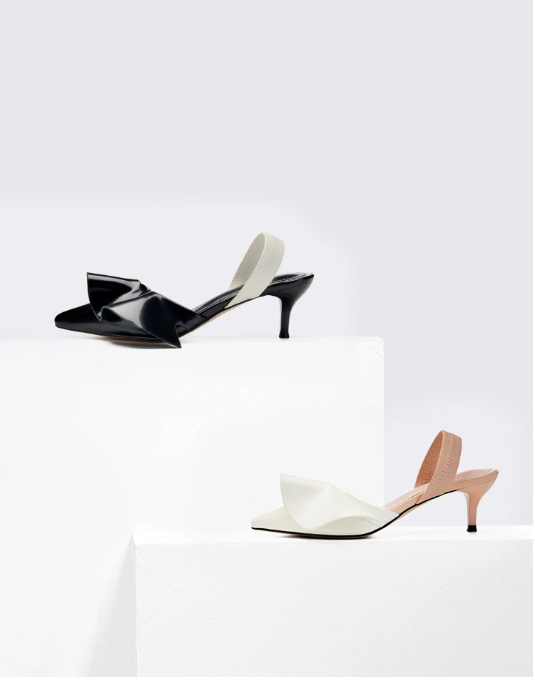 Пикантные женские бежевые модельные туфли-лодочки с острым носком; свадебные туфли на высоком каблуке 5 см с ремешком на пятке; модные черные офисные туфли; Zapatos