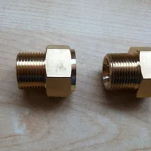 2 шт./лот Женский Мужской шланг для мойки автомобиля адаптер разъем один конец женский M22* 1,5 мм другой конец Мужской M22* 1,5*14 мм Диаметр отверстия 14 мм