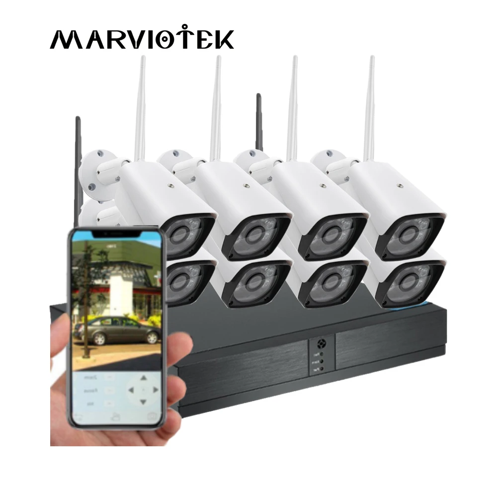 

8ch Security camera system wifi camera sets IR CCTV Camera System 1080P IP Camera wifi nvr kit ONVIF surveillance system Outdoor