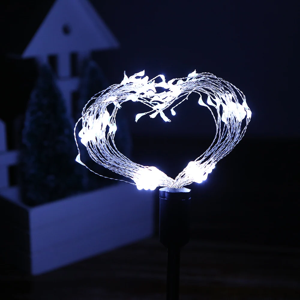 150LED солнечный светильник медный провод Starburst фейерверк Фея гирлянда сад свет