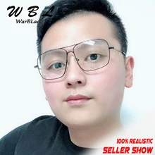 WarBlade высокое качество Горячие Модные Золотые очки в металлической оправе для женщин женские винтажные очки с бесцветными линзами оптические оправы