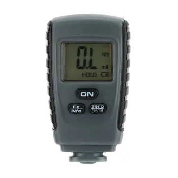

RM660 Portable Coating Thickness Gauge Feeler Tester Fe/NFe Instrument Base with Iron & Aluminum LCD Display Digital Tool