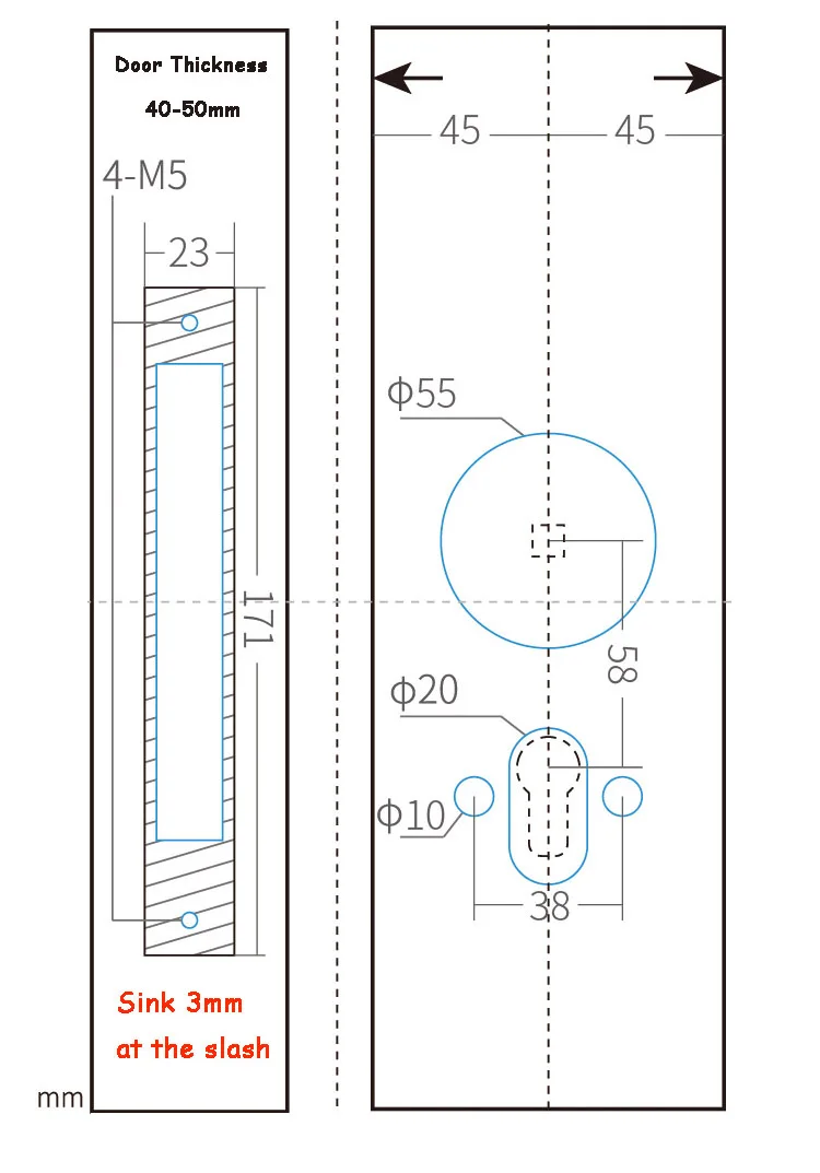 Lock Mortise