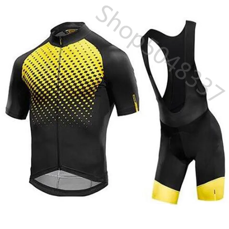 2019 Mavic Newest Cycling Clothing Bike Jersey Quick Dry Mens Bicycles