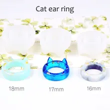 Прозрачная силиконовая форма высушенный цветок смола декоративное ремесло DIY дуговая форма кольца типа формы для эпоксидной смолы для ювелирных изделий