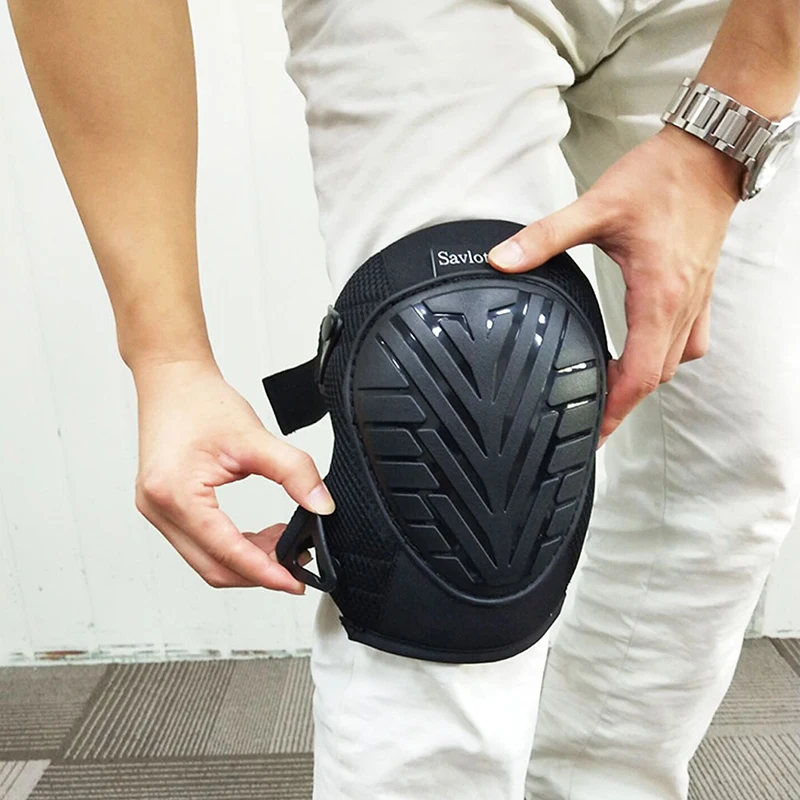 

2019 Professional Knee Pads with Heavy Duty Silicone EVA Padding Outdoor Work Camping Knee Protector Rock climbing accessories