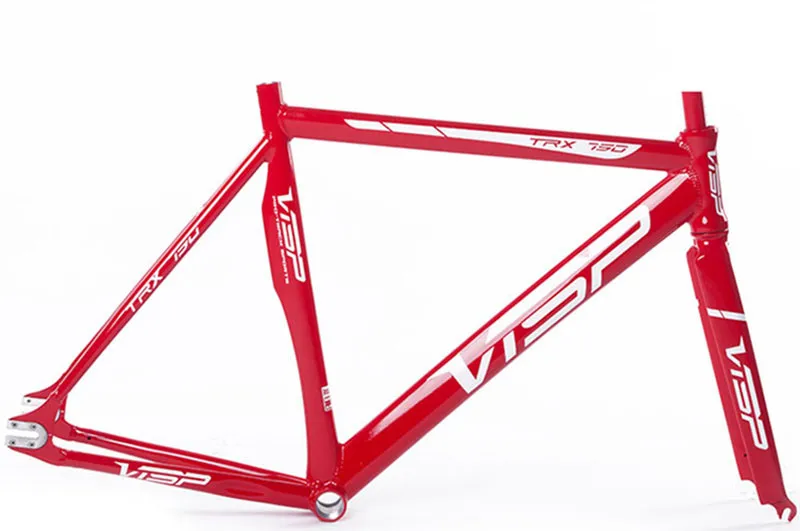 Cheap fixed gear bike frame 48/50/51/54/58/60cm VISP790 700C frame aluminium alloy track bicycle frame road Bike frame fork 3 Cheap fixed gear bike frame 48/50/51/54/58/60cm VISP790 700C frame aluminium alloy track bicycle frame road Bike frame fork 3