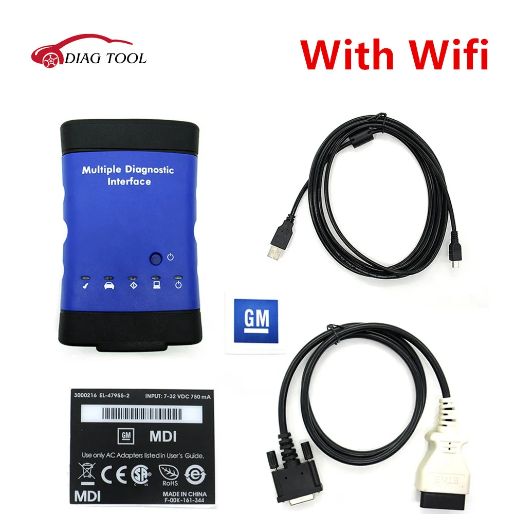 

Top Quality GM MDI with WIFI for gm diagnostic tool gm mdi opel mdi car diagnostic tool without software free shipping