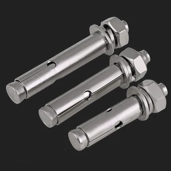 

1PCS-M20 304 Stainless Steel Expansion Bolts,Screws M20*100/120/150/200/250mm