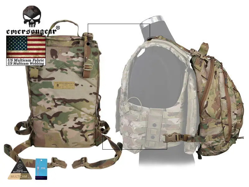 

Emerson Assault Backpack Removable Operator Pack Molle Backpack Military Tactical Equipment Hunting Bag EM5818 MCAD/MCTP/MCBK