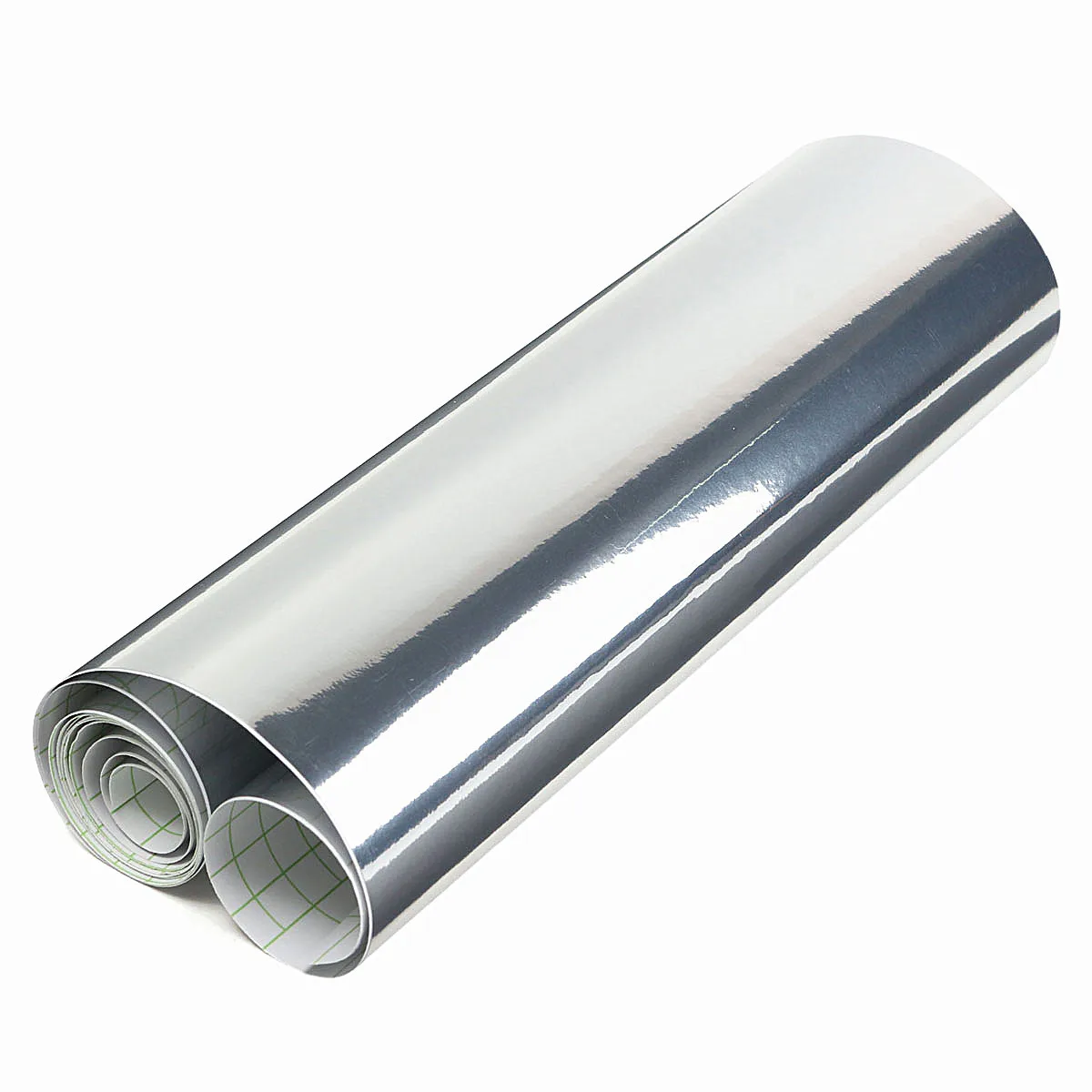 chrome silver mirror vinyl diy sheet wrap roll decal film car chrome plastic sheet
