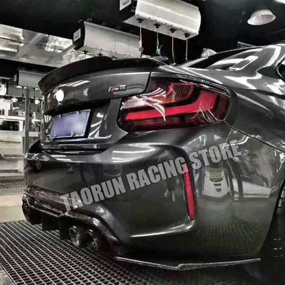 F87 M2 MTC Style Carbon Fiber Rear Bumper Diffuser for BMW 87 M2 2016 - 2017 Auto Racing Car Stylin