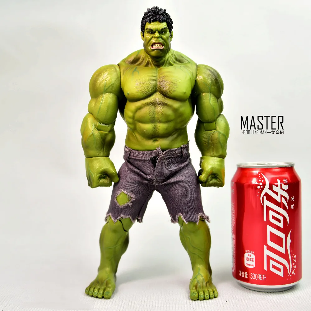 

1pcs Free Shipping Marvels Avengers 23CM Big Size Hulk Action Figures Toys Super Hero PVC Model Toy Kids Collectible Toy #YL