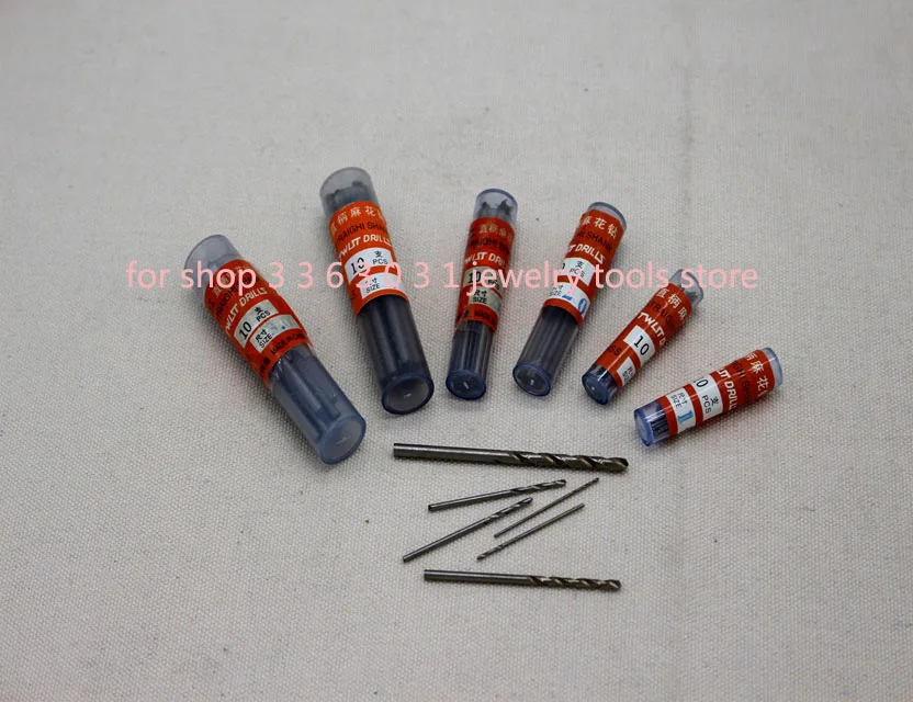 

Twist Drills Bit for Jewelry Drilling Machine 10pcs