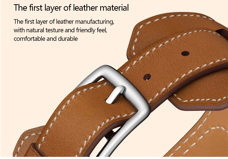 Genuine Leather Strap For iwatch Bracelet Apple Watch Band 42mm 38mm Sport Bracelet For Series 3 2 1 Watch Strap (7)