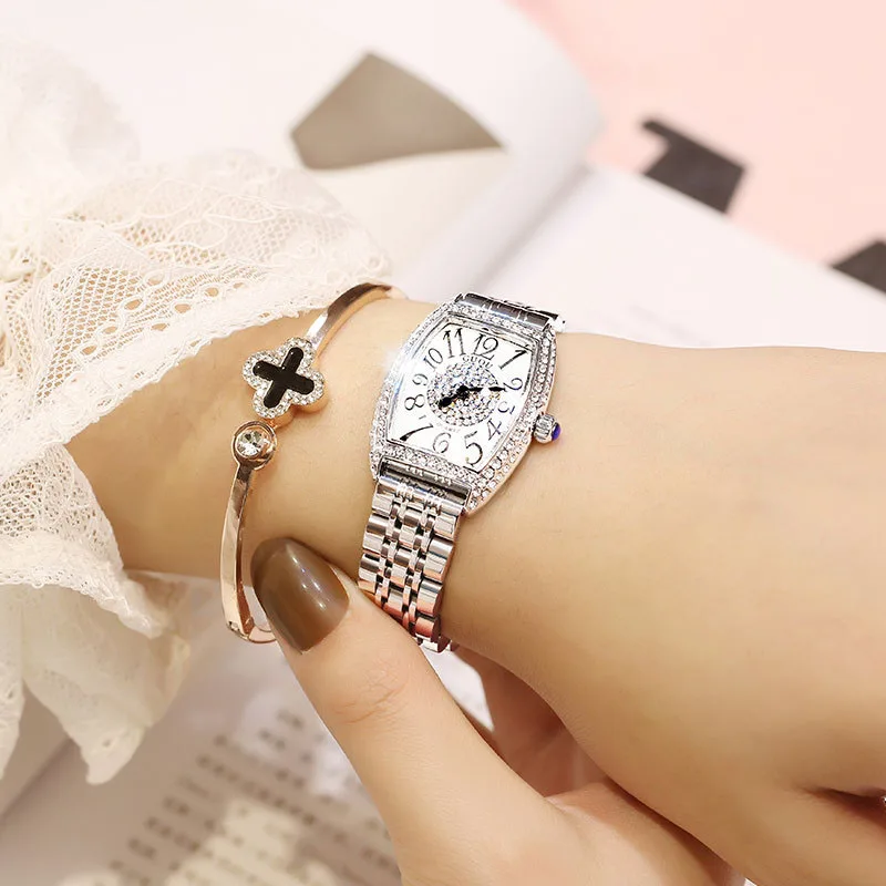 Для женщин часы Роскошная марка, женская женские кварцевые часы защитный классические женские наручные часы для Для женщин Relogio Feminino