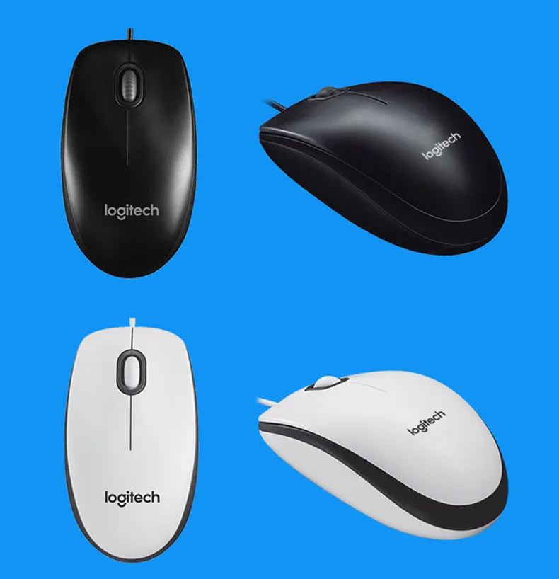 Проводная мышь logitech M100r Высокоточная оптическая