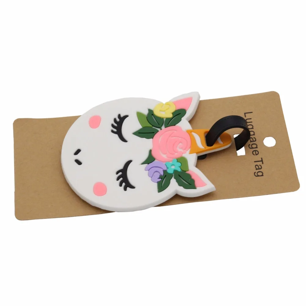 DEZEMIN Luggage Tag Cute Suitcase Identifier ID Address  (8)