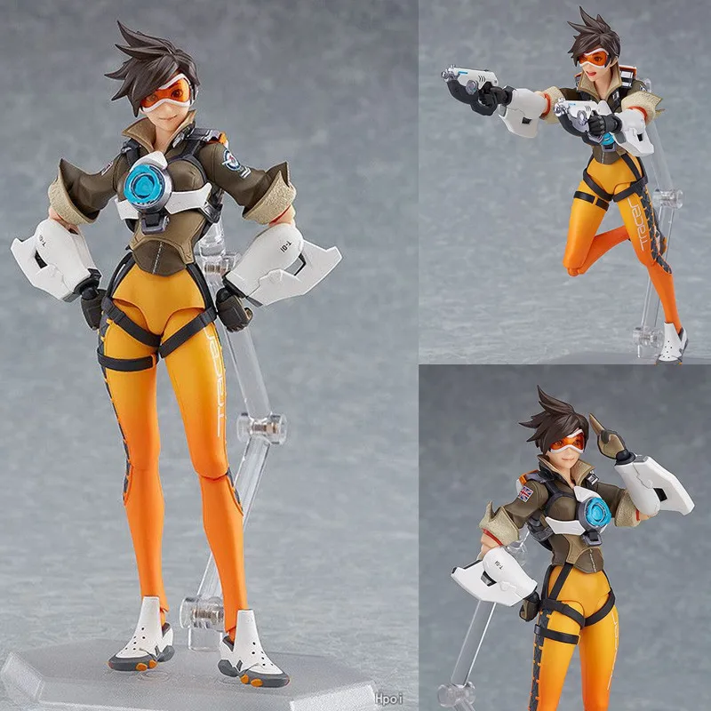 Figma 352 игрушечная фигурка персонажа OW Tracer 14 см BJD|Игровые фигурки и трансформеры| |