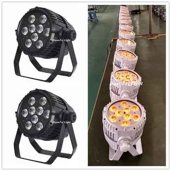 

8pcs active sound led par battery rgbwa 5in1 wireless par led ip65 9x15w led batterie dmx uplightings