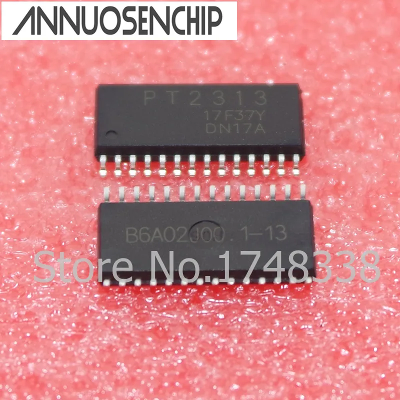 

10PCS PT2313L SOP28 PT2313 SOP SMD new and original free shipping