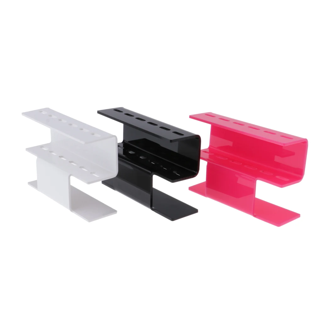 Perfeclan S Type Plastic Storage Display Stand Holder for Eyelash Tweezers