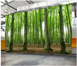 На заказ фото 3d обои лес Природа лесной пейзаж фон домашний Декор Гостиная 3d настенные фрески обои для стен 3 d