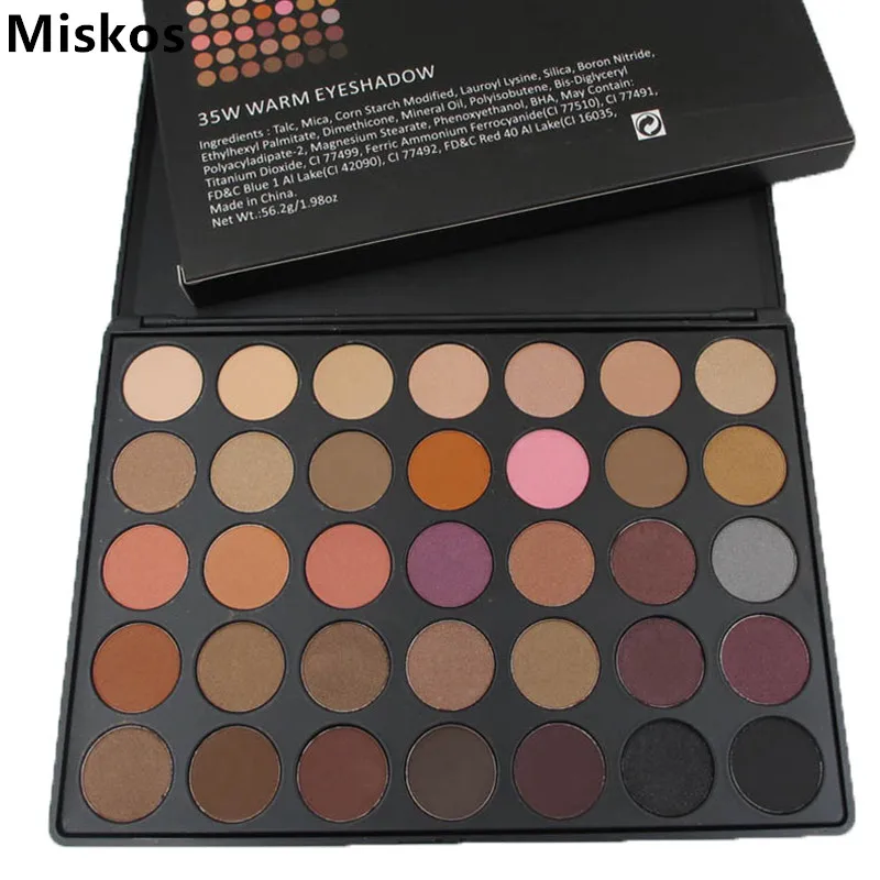 

35 Color Eye Shadow Makeup Pallete Cosmetic Shimmer Matte Eyeshadow Pallete Maquiagem Profissional Completa Make Up