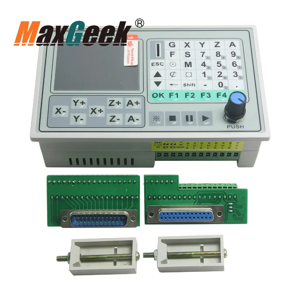 

50KHZ CNC 4 Axis Offline Controller Motion Control Board Carving Engraving Machine Control System Card SMC4-4-16A16B