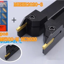 Токарный станок с ЧПУ держатель инструмента 20 мм MGEHR2020-3+ 10 шт. MGMN300-M nc3020цементированный карбид Вставки