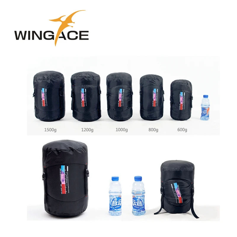 WINGACE конверт спальный мешок Сверхлегкий наполнитель 800 г утиный пух для взрослых