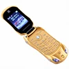 NEWMIND Flip F15 MP3 MP4 FM Radio SMS MMS caméra lampe de poche double cartes SIM petit téléphone portable voiture modèle Mini téléphone portable P431 ► Photo 2/6