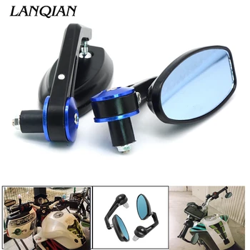 

7/8" 22mm Universal Motorcycle Rear Mirror For Kawasaki Z900 Z650 Z125 Z250 Z1000SX Z750R ZZR 400 1100 600 140 ZR7 ER6N ER6F