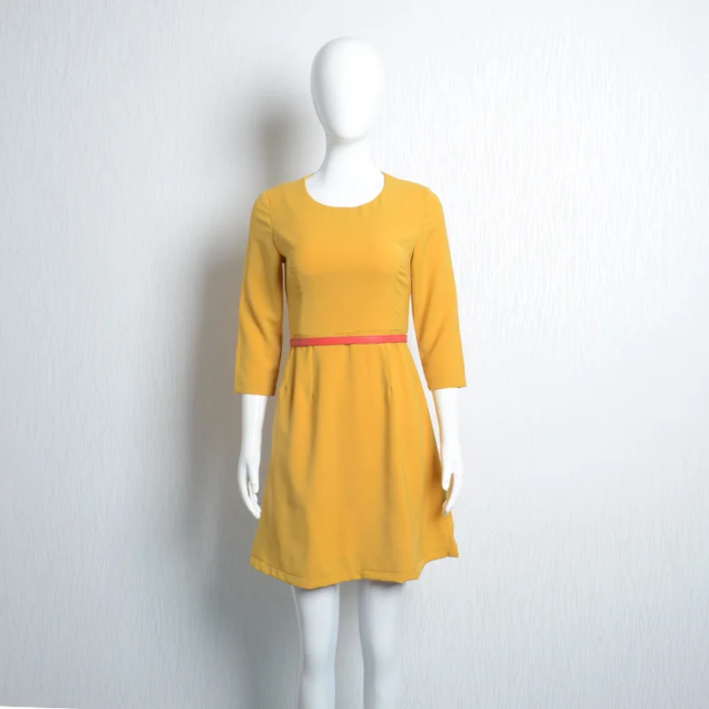

Girl dress yellow female student Dress