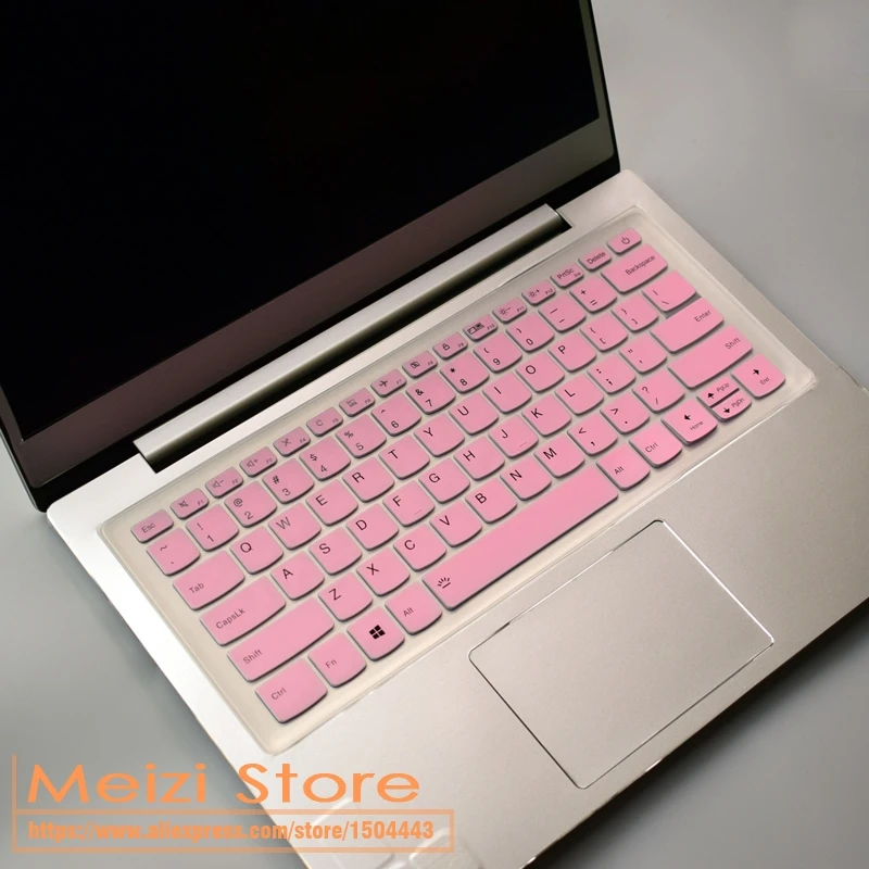 Силиконовый чехол для клавиатуры, защита кожи для lenovo Yoga 530 530s 530-14IKB Yoga 730 730S 530 IdeaPad 330s 530s Miix 630 - Цвет: pink
