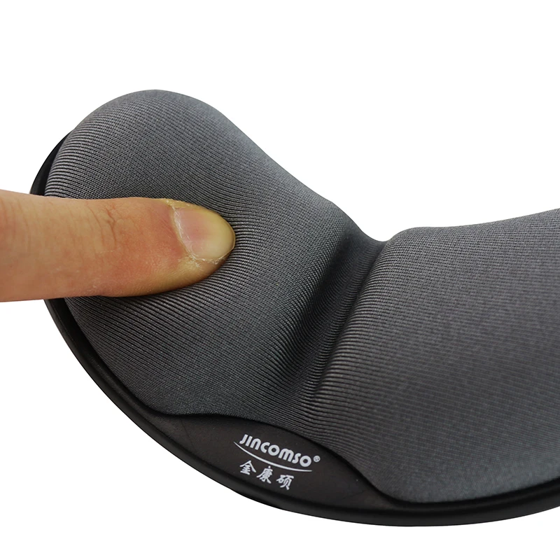 Memory Foam Gaming Mouse Pad Comfort 3D Wrist Rest Rubber Hand Wrist