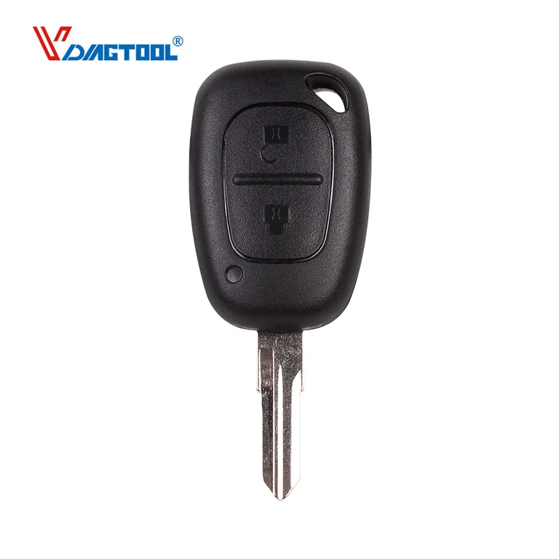 

VDIAGTOOL Replacement Car key case remote 2 buttons key shell For renault clio Master Vivaro Movano Kangoo remote key cover fob