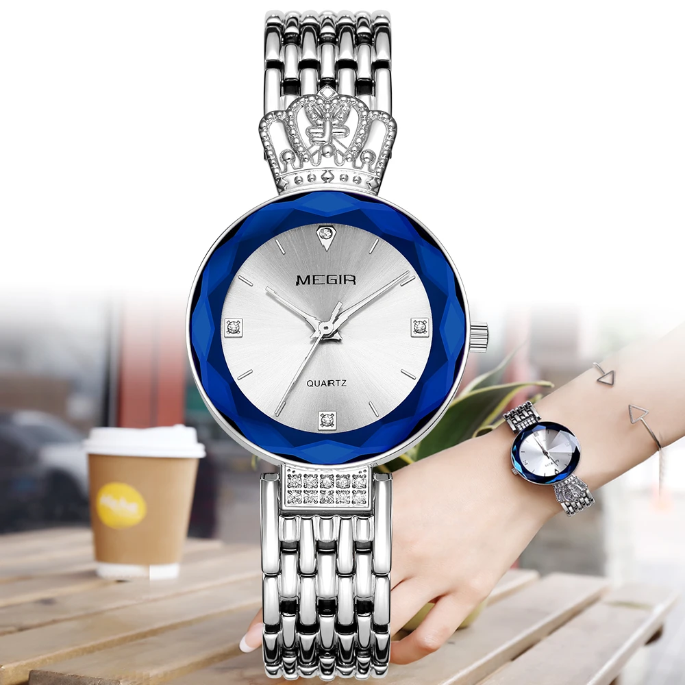 steno jury snelweg Mode Vrouwen Horloge Crown Diamond Koperen Band Goud Zilver Klok Luxe Dames  Jurk Horloge Elegant Quartz Vrouwelijke Horloges|Women's Watches| -  AliExpress