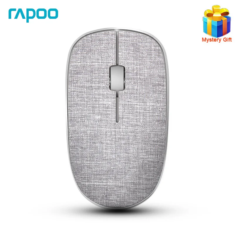 Оригинальная Беспроводная игровая мышь Rapoo 3500PRO/RX330 USB с мягким тканевым покрытием
