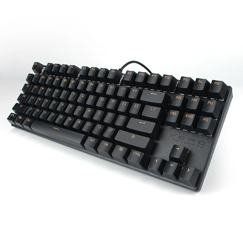  METOO Zero Mechanical keyboard 87/104 keys Black Blue Red switch Gaming keyboard teclado for Deskto