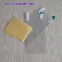 Новая прозрачная защитная пленка для экрана для Sony Xperia M5 500 шт/партия DHL FedEx