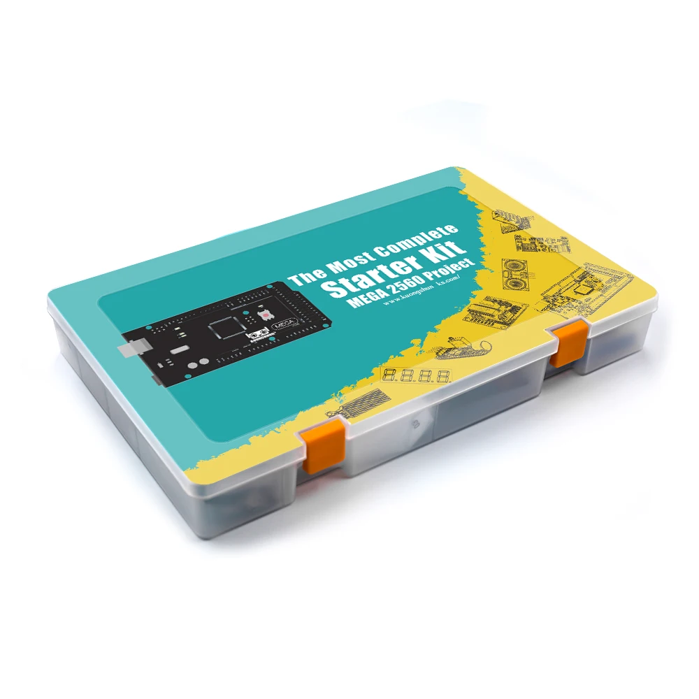 Mega 2560 Project для Arduino самый полный стартовый набор с обучающим руководством UNO