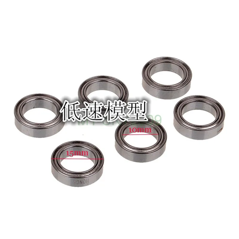 

6PCS HSP 02079 upgrade 02138 Ball Bearing 15*10*4MM For 1/10 RC Model Car Flying Fish 94122 94123 94166 94155 94177 94188 94108