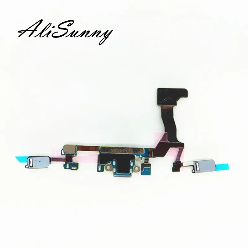 AliSunny 5 шт. зарядный гибкий кабель для SamSung Galaxy S7 Edge G930F G935F S8 S9 Plus G950F G955F Зарядное устройство USB порт док
