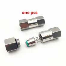 G NPT 1/4 1/2 дюйма с резьбой шестигранный обратный односторонний обратный клапан из нержавеющей стали 304/316 высокотемпературный обратный клапан